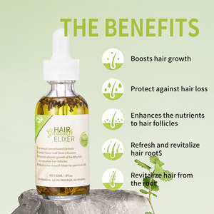 Olio per Capelli al Rosmarino con Estratto di Erbe Pure, Nutre i Capelli Secchi, Ripara le Doppie Punte, Calma il Cuoio Capelluto Sensibile - Product Image 1