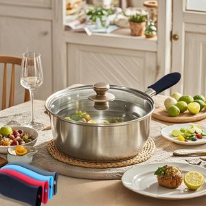 Funda de silicona para asas de sartenes, planchas y utensilios de cocina, reposacucharas y pinzas para ollas. - Product Image 6