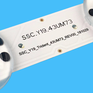 แถบไฟ LED ทีวีสำหรับ LG 43UM75 SSC_Y19_43UM75 SSC_Y19 Trident_43UM75_REV00_181029 แถบไฟ LED LG43UM75 7LED CSP - Product Image 4