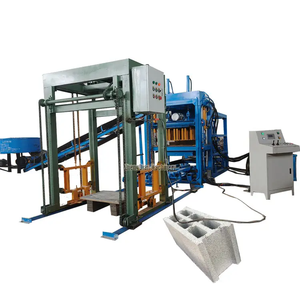 Macchina per la Produzione di Blocchi di Cemento Autobloccanti QT4-18 / Macchina Automatica per Mattoni / Macchina per Mattoni Autobloccanti Malaysia - Product Image 3