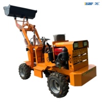 Mini-chargeuse haute performance YGZN 32HP, puissance élevée, pour travaux agricoles, aménagement paysager, petite chargeuse sur roues