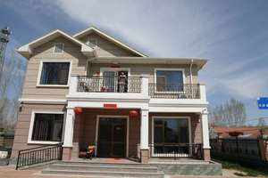 Vila Prefabrikasi Mewah Dua Lantai Berfurnitur Rumah Struktur Baja Ringan - Product Image 2