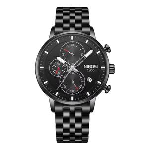 Drioshipping Montre à quartz sport de luxe de marque supérieure pour hommes étanche Auto Date Gold Watch Alloy Fashionable 2531 Relogio - Product Image 1