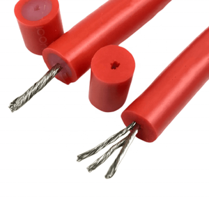 Cavo in Silicone ad Alta Temperatura 15KV 20KV 25KV 200 Gradi 12AWG 14AWG, Filo Conduttore ad Alta Tensione AGG, Filo di Rame Stagnato - Product Image 3