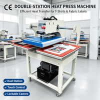 Presse à chaud pour polos, machine à presser à chaud robuste, machine à presser à chaud express pour l'artisanat