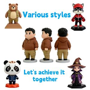 Fabricant depuis 15 ans de figurines 3D en PVC personnalisées, figurines de <span class=keywords><strong>pompier</strong></span>, jouets de personnages, cadeaux, artisanat pour la décoration de la maison et du bureau - Product Image 2