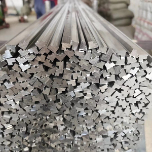 قضبان من الفولاذ المقاوم للصدأ ذات شكل شبه منحرف لامع 304 304L 316 321 قضبان فولاذية مثلثة مقاومة للصدأ - Product Image 3