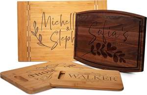 Planches à découper vierges personnalisées pour gravure laser Cadeaux de mariage pour les couples Cadeau de Noël pour les parents et la <span class=keywords><strong>grand</strong></span>-mère - Product Image 4