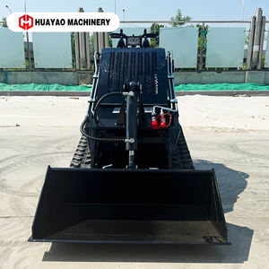 Pengiriman Cepat Mini Skid Steer <span class=keywords><strong>Loader</strong></span> Beroda Karet Diesel untuk Pertambangan & Konstruksi & Lanskap - Product Image 5