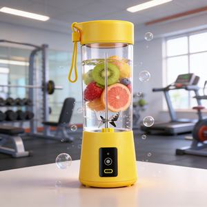 Licuadora Portátil Recargable por USB de 2000mAh, 400ml, Libre de BPA, Resistente, Trituradora de Hielo, para Smoothies, Bajo Ruido, a Prueba de Fugas, Turbo - Product Image 6