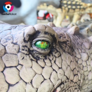 Wonder Zoo Park Động Vật Động Vật Kích Thước Cuộc Sống Cá Sấu Cao Su - Product Image 5