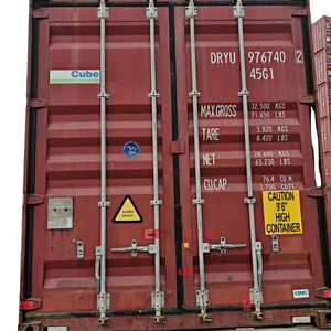 Tarifas de flete para contenedores 40hq, envío de contenedores de exportación de 20 pies y 40 pies, contenedor 40hq, contenedor usado 40hq - Product Image 1