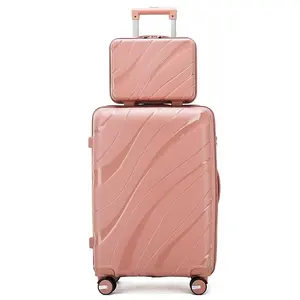 New arrival super lightweight hardshell PP custom luggage universal wheel case password trolley luggage