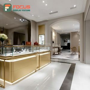 Mostrador de Exhibición de Joyería Comercial Moderno con Superficie Pulida para Tiendas - Product Image 3