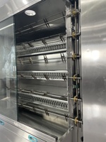 CHUANGYU Grande rôtissoire de poulet à gaz en acier pour la cuisson commerciale Four Grill Machine à rôtir le poulet