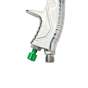 Professional HVLP 1.4mm Nozzle Gravity Feed Aluminium Pneumatic <b>Spray</b> Gun <b>Green</b> OEM for Car Auto Repair Tool - Product Image 3