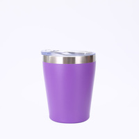 Mini tasse à lait en acier inoxydable pour le commerce extérieur, tasse isotherme pour la maison, tasse à café petite pour voiture