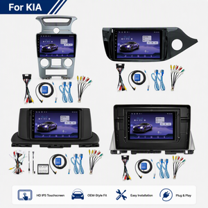 Marco de Radio Android para <span class=keywords><strong>Kia</strong></span>, Reproductor Multimedia para Auto, Pantalla Táctil, Android Auto Inalámbrico, WiFi, GPS, Estéreo para Auto - Product Image 2