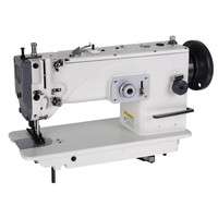 Machine à coudre industrielle plate à point noué et zigzag haute vitesse HUAMEI, avec moteur et mécanisme d'alimentation multiple – Offre spéciale