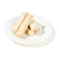 Barre de granola croustillante aux flocons d'avoine avec enrobage au yaourt et mélange de noix, collation saine, barre petit-déjeuner, OEM ODM Marque Privée Vente en Gros