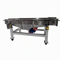 Machine de criblage vibratoire linéaire de qualité supérieure pour le classement du sable, du compost, des céréales, des grains de café, du riz et des noix