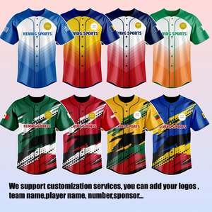 Jersey and Teeカスタム無地Tシャツブラックすべてステッチカット縫い付け大人用バッティングユース高品質野球ウェア - Product Image 2