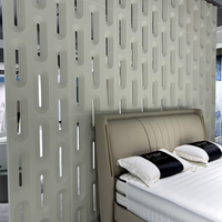 Panel de pared decorativo Interior de poliuretano de imitación de revestimiento de piel de piedra PU Artificial de alta calidad con función impermeable