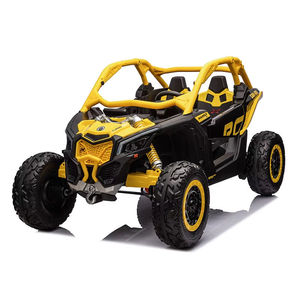 Powerwheels 24V điện Ride-on xe cho trẻ em Unisex 4x4 lớn UTV off road đôi động <span class=keywords><strong>c</strong></span>ơ nhựa đồ chơi ngoài trời xe - Product Image 1