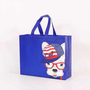 Sacs de courses pliables et réutilisables en tissu non tissé personnalisés pour le rangement des chaussures et les cadeaux - Product Image 2