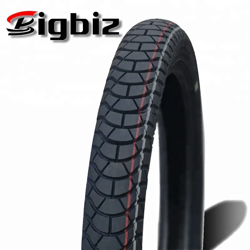 Bigbiz Rin Para Motocicleta Motorfiets Tubeless 2.75-17 Motorband