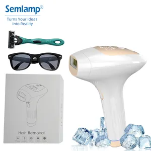 New Products 2024 Portable Sapphire Ice Cool Ipl Hair Removal Device Painless Home Ipl Hair Removal Machine
