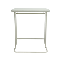 Table basse moderne multifonction en métal avec étagères amovibles, table d'appoint décorative pour la maison, la lecture, le canapé, le lit, le salon