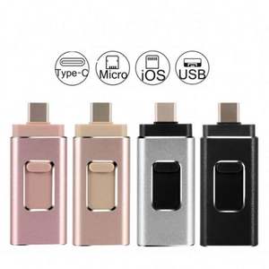 Memoria USB 3.0 de Metal y Plástico con Logotipo Personalizado, Función 3 en 1, Capacidad de 1GB-128GB, Estilo Contemporáneo, Regalo Promocional - Product Image 6