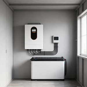 Offre spéciale : onduleur solaire hybride monophasé haute fréquence de 12 kW pour la production d'énergie photovoltaïque, livraison gratuite - Product Image 1