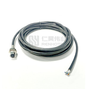 M12 Buchsenstecker A-Code 12-polig M12 M8 Kabel Typ A Amphenol Kabel - Product Image 2