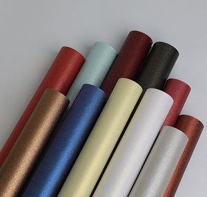 Papier nacré métallisé couché brillant 120 g/m² 787x1092 mm, texture usine, papier gaufré nacré pour boîtes d'emballage - Product Image 3