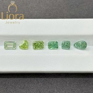 梨グリーン1カラットIGI認定ファンシービビッドグリーンラボ成長ダイヤモンドCVDルースラボダイヤモンドジュエリー用 - Product Image 6