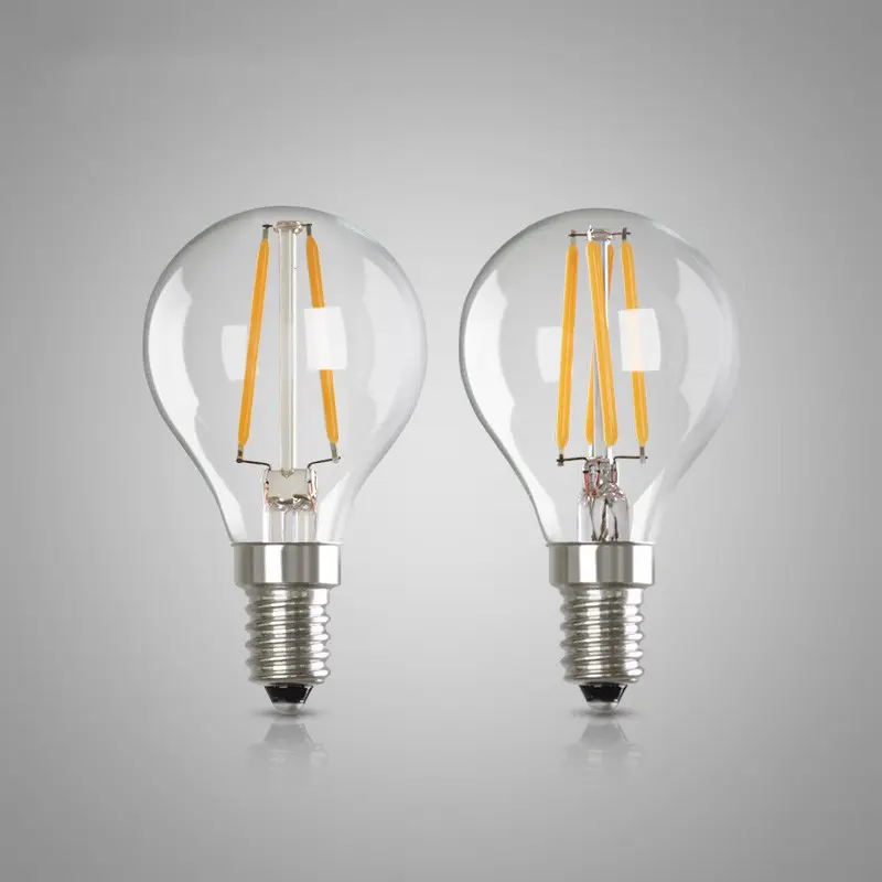 Groothandel E12 E14 Led Edison Lamp 1W 2W 4W 6W Glas 85-260V Led Gloeilamp Gloeilamp
