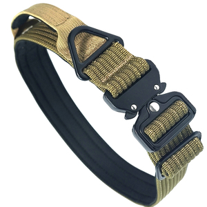 Heavy Duty Tactical Dog <b>Collar</b>, Durable Nylon Webbing <b>Pet</b> <b>Collar</b> with Quick Release Metal Buckle, Shock Absorbing Dog <b>Collar</b> for - Product Image 2