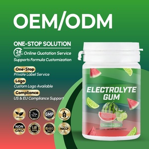 SUNI OEM/ODM – Gommes d'hydratation électrolytique à formule personnalisée et saveur sur mesure avec minéraux essentiels pour la récupération sportive et le fitness - Product Image 1