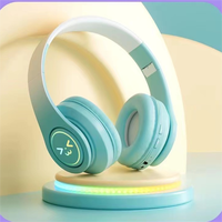 Headphone Nirkabel Over-Ear B39 Kulit untuk Gaming Mobile - 5.3 ENC Peredam Kebisingan IPX4 Tahan Air Latensi Rendah Seimbang
