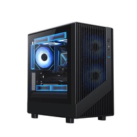 Boîtier d'ordinateur de jeu Rui Xi Fei Ying 240, ordinateur de bureau, côté transparent en verre trempé, refroidissement par eau, café internet, hôte Micro ATX