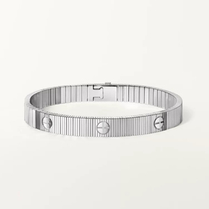 Bracciali di Design Lussuoso Popolari 2026 in <span class=keywords><strong>Acciaio</strong></span> Inossidabile Placcato <span class=keywords><strong>Oro</strong></span>, Braccialetto Flessibile a Catena alla Moda per Regalo - Product Image 4