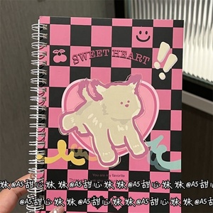 A5 chérie soeur bobine <span class=keywords><strong>livre</strong></span> en gros fille coeur étudiant épaissi ligne horizontale pour faire bloc-notes - Product Image 2