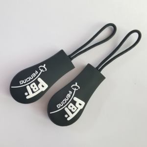 ZT-BLA03-Wholesale fermeture éclair tire remplacement Premium t Shirt Tab Tags cordon Extension fixateur pour boîtes d'emballage pour les petites entreprises - Product Image 2