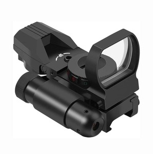 OEM HD101B 레드 도트 옵틱스 스코프 4 패턴 레티클 도트 사이트 통합 그린 레이저 사이트 포함 - Product Image 1
