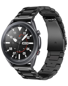 Pulsera de negocios de lujo para <span class=keywords><strong>Huawei</strong></span> <span class=keywords><strong>Watch</strong></span> 3 Band <span class=keywords><strong>GT</strong></span> <span class=keywords><strong>2</strong></span> <span class=keywords><strong>Pro</strong></span> GT2 Correa de metal Titanio para Samsung <span class=keywords><strong>Watch</strong></span> 5 44mm Correa de reloj - Product Image 1