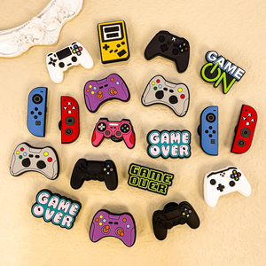 Modernos adornos para zapatos de videojuegos, control de videojuegos, letrero 'Game Over', decoración para zapatos, accesorios geniales y retro para zapatos de videojuegos, regalos para gamers - Product Image 2