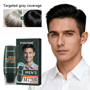 ครีมย้อมเคราและผมกึ่งถาวรพร้อมแปรงสำ<span class=keywords><strong>ห</strong></span><span class=keywords><strong>รับ</strong></span>ผู้ชาย สีดำ ปราศจาก PPD ส่วนผสมจากธรรมชาติ ปราศจากแอมโมเนีย - Product Image 6