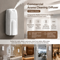 Diffuseur portable à batterie Crearoma 200 ml, machine à parfum pour hôtel, commande par application, design en plastique avec diffuseur d'huile